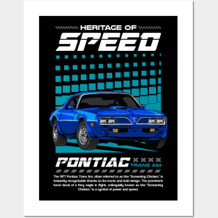 Classic Firebird Car Posters and Art